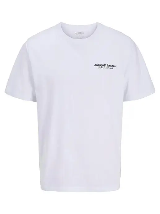 T-SHIRT MĘSKI BAWEŁNIANY Z NAPISEM