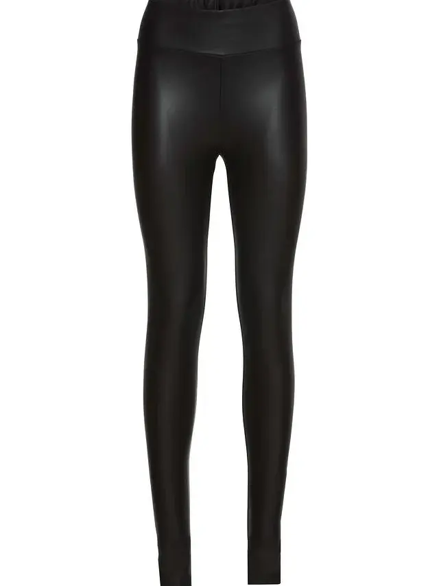 LEGGINSY Z POŁYSKUJĄCEGO MATERIAŁU