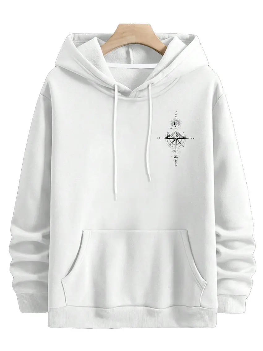 BLUZA MĘSKA REGULAR Z KAPTUREM
