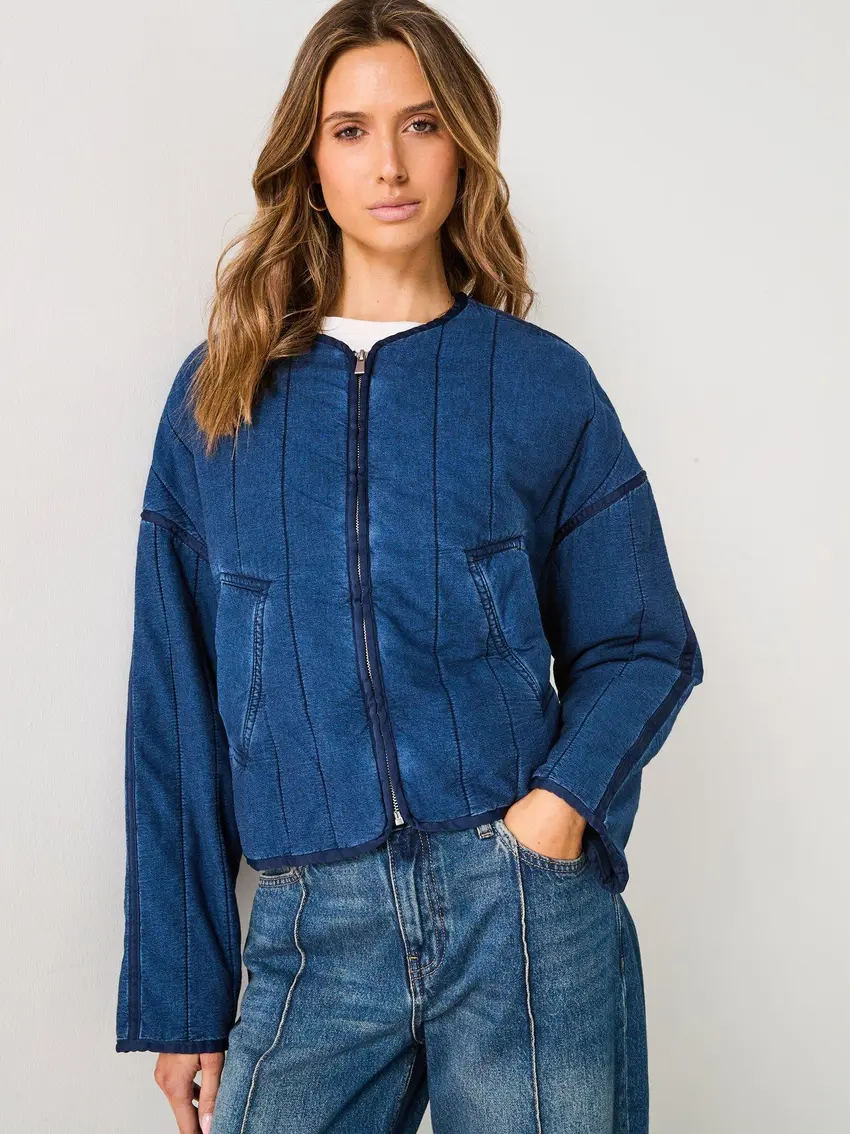 MANGO KURTKA BOMBER BAWEŁNIANA