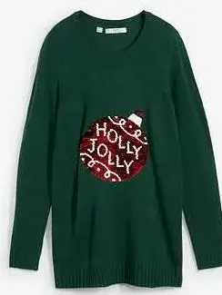 SWETER ZE ŚWIĄTECZNYM MOTYWEM