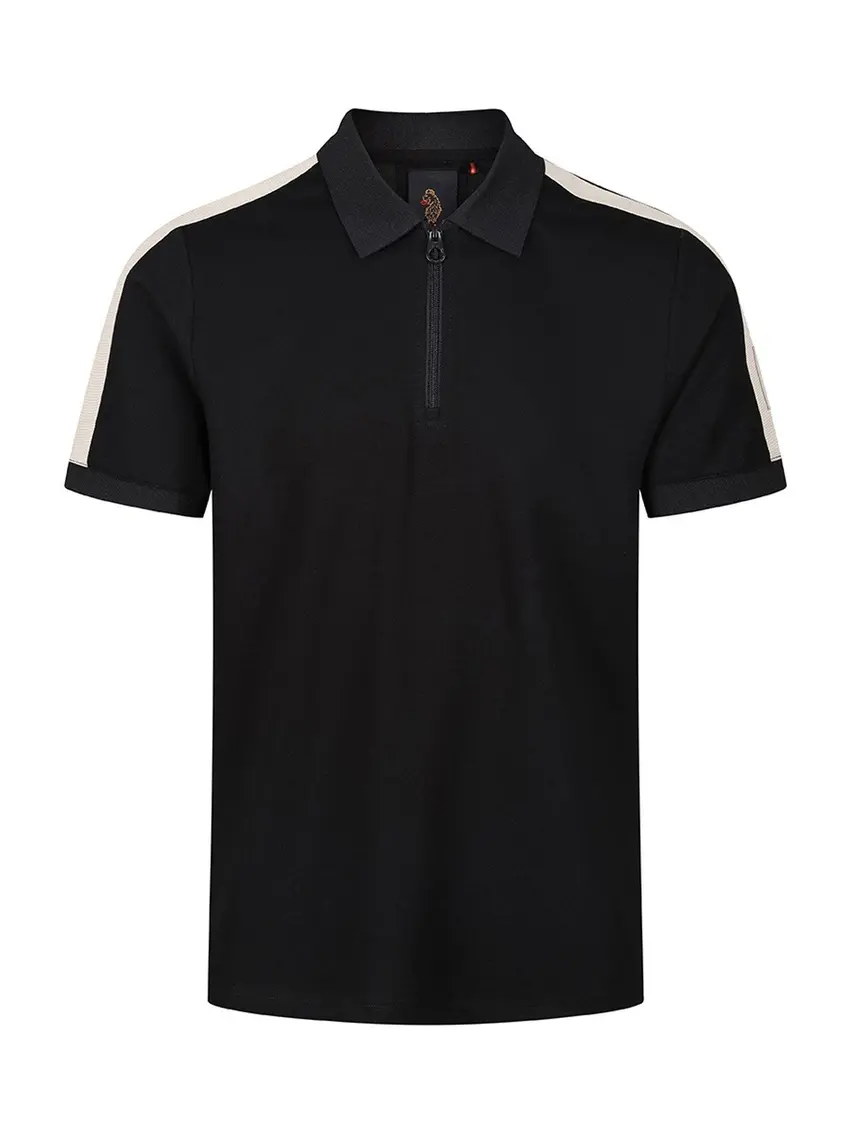 LUKE KOSZULKA POLO Z ZAMKIEM