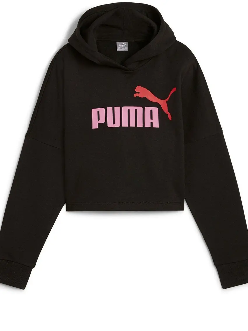 PUMA DZIEWCZĘCA  KRÓTKA BLUZA Z KAPTUREM 671134