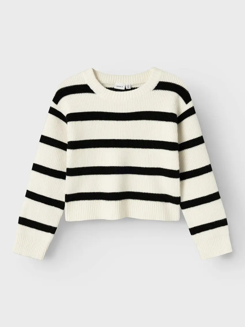 NAME IT DZIEWCZĘCY SWETER W PASKI 6Y