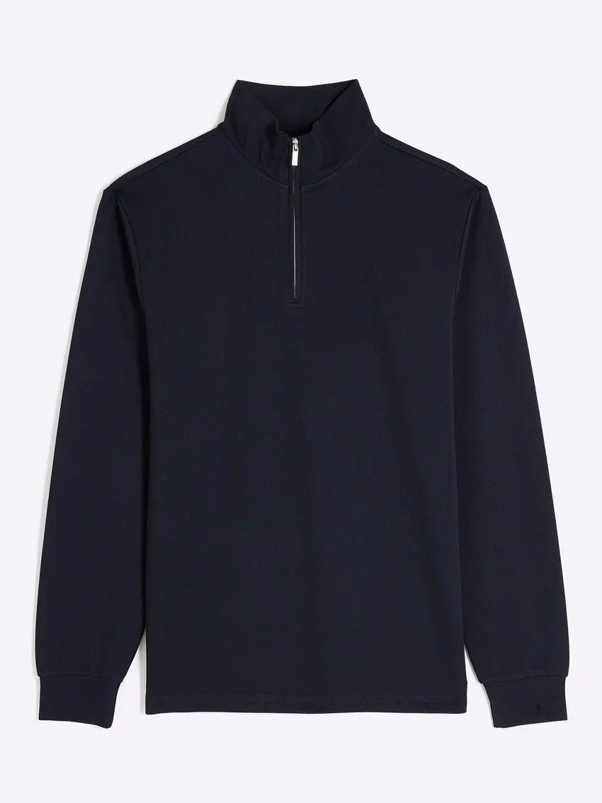 RIVER ISLAND BLUZA SLIM ZE STÓJKĄ