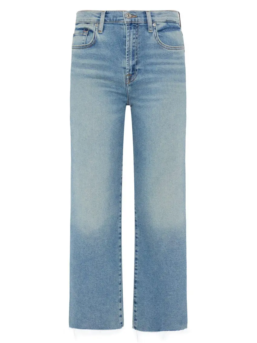 7 FOR ALL MANKIND JEANSY Z SUROWYM WYKOŃCZENIEM JSWJ1200AU