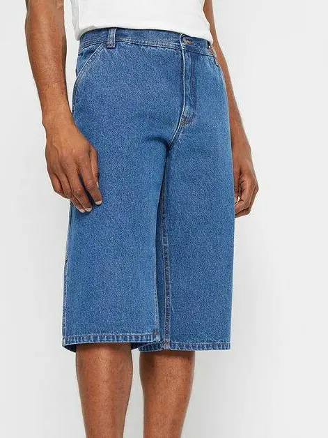 DŁUGIE BERMUDY JEANSOWE