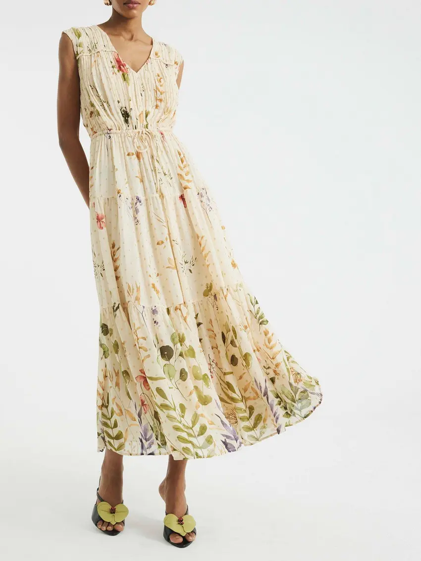 RIVER ISLAND SUKIENKA W KWIATY