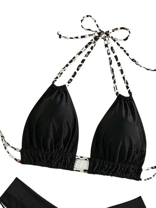 BIUSTONOSZ BIKINI Z WIĄZANIEM GÓRA