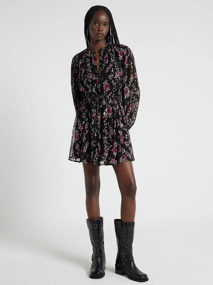 RIVERISLAND SUKIENKA MINI KWIATOWY WZÓR