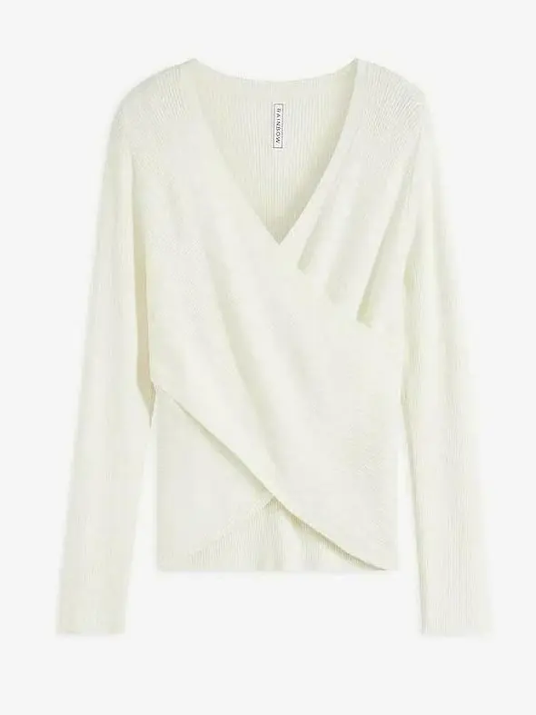 SWETER DAMSKI BIAŁY