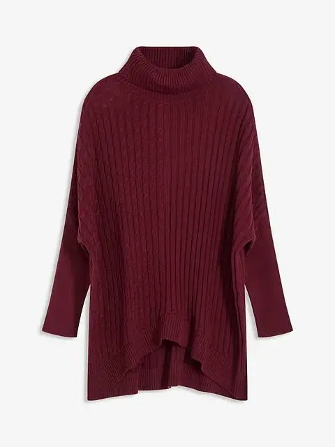 SWETER Z GOLFEM OVERSIZE
