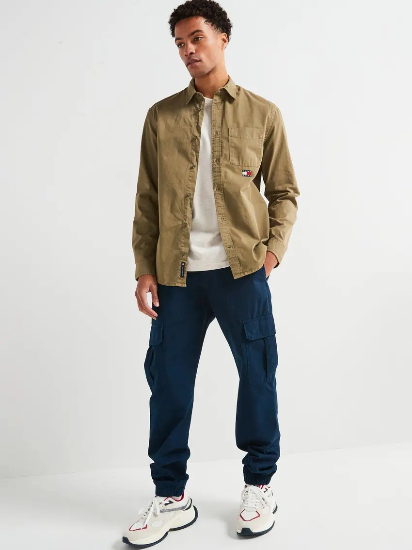 TOMMY JEANS KOSZULA Z DŁUGIM RĘKAWEM DM0DM21107 M12
