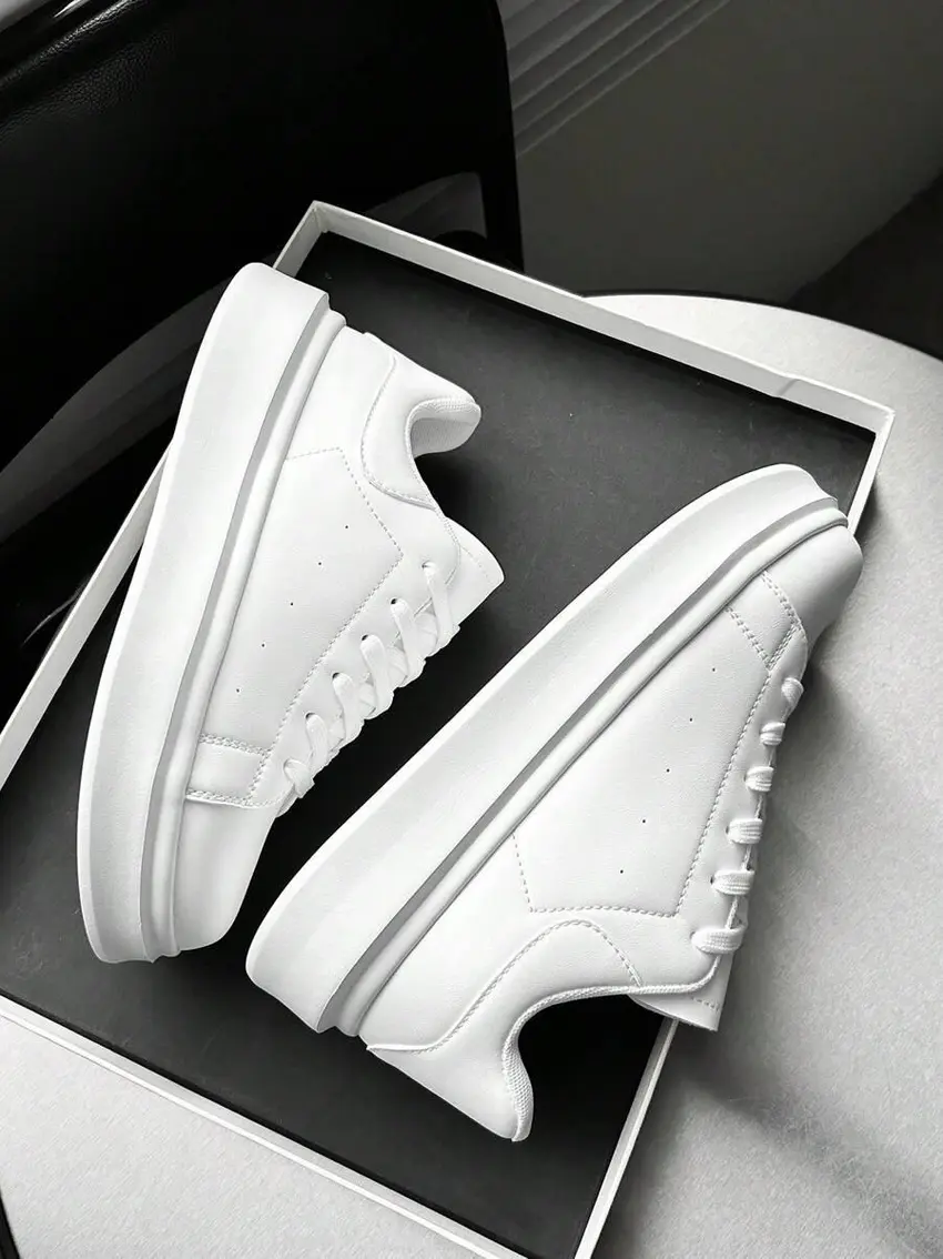 SNEAKERSY MĘSKIE BIAŁE