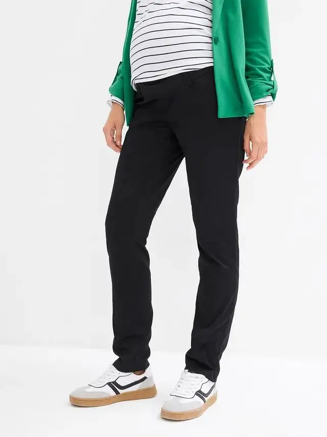 ELEGANCKIE SPODNIE  PROSTYMI NOGAWKAMI