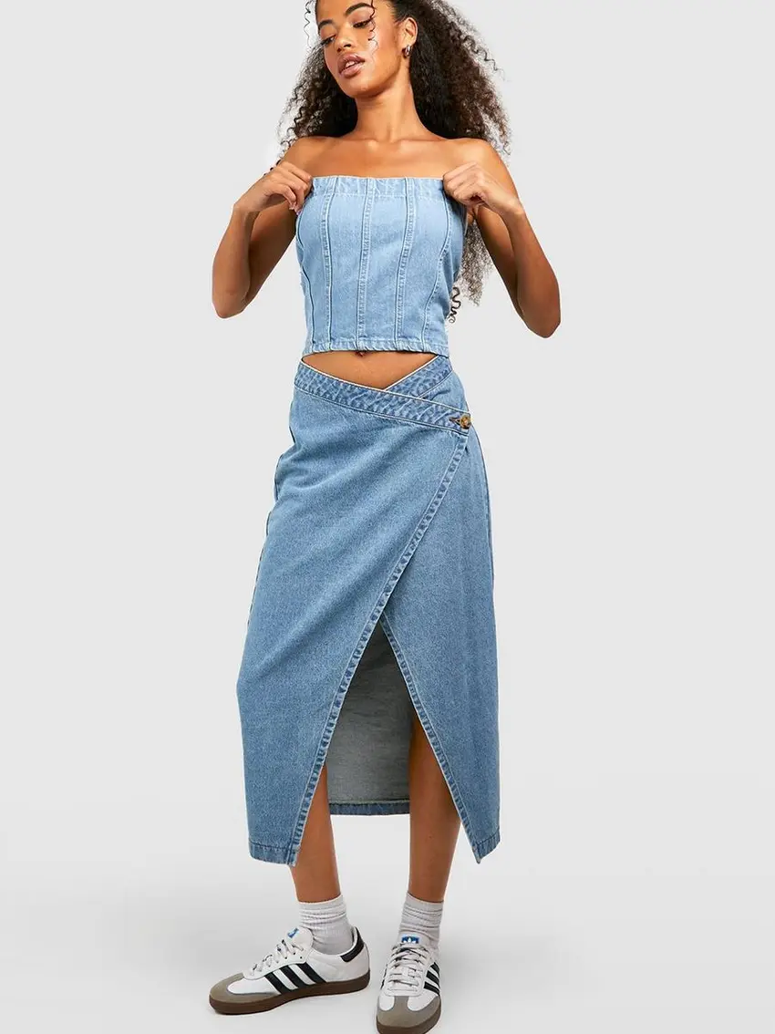 TOP JEANSOWY DAMSKI
