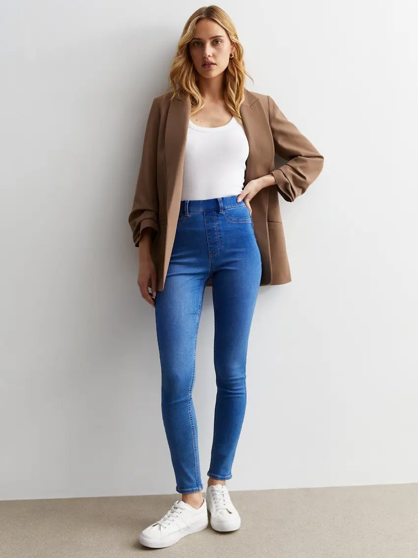 NEW LOOK JEGGINSY MODELUJĄCE ZE ŚREDNIM STANEM