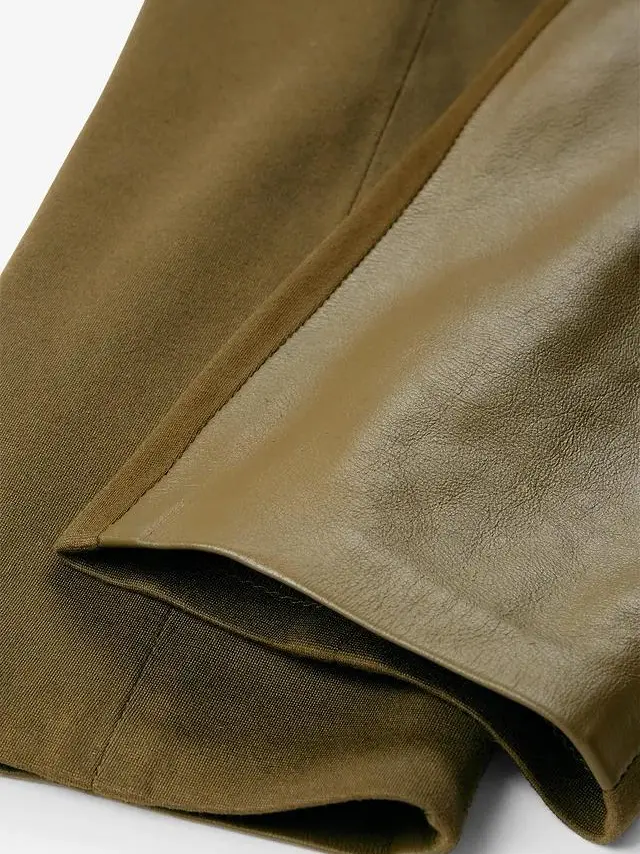 LEGGINSY ZE SKÓRY JAGNIĘCEJ NAPPA
