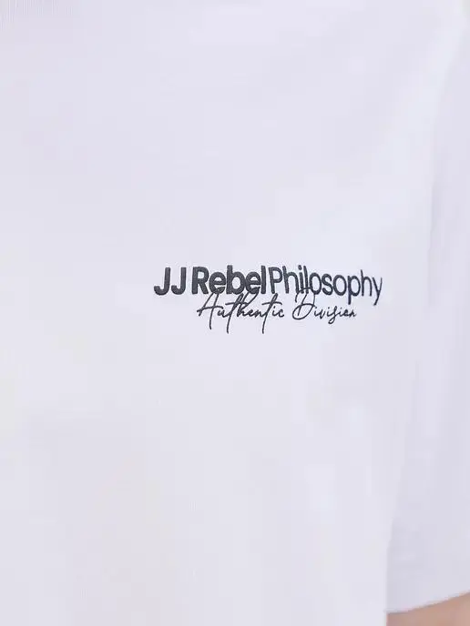 T-SHIRT MĘSKI BAWEŁNIANY Z NAPISEM