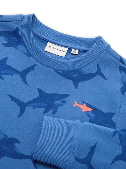 BLUZA CHŁOPIĘCA Z NADRUKIEM