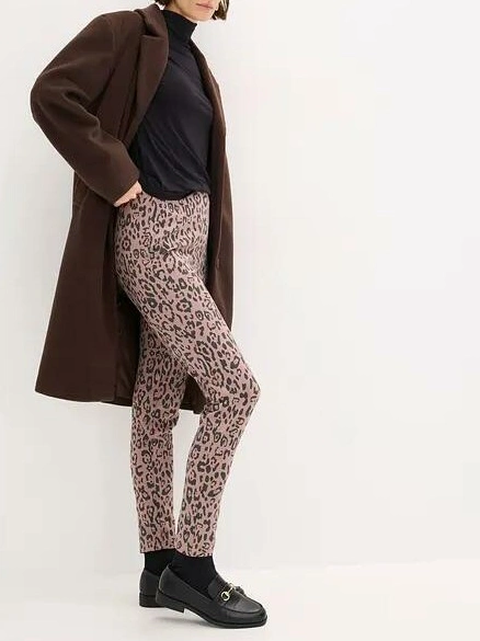 LEGGINSY DAMSKIE W PANTERKĘ