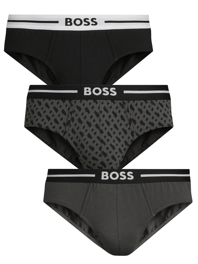 BOSS SLIPY MĘSKIE 3PAK 50531706