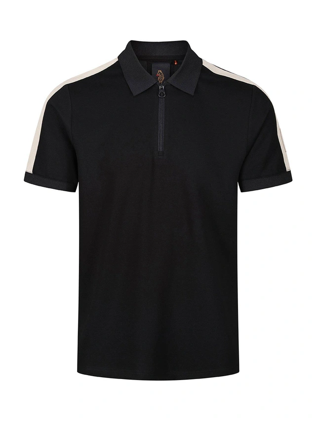 LUKE KOSZULKA POLO Z ZAMKIEM