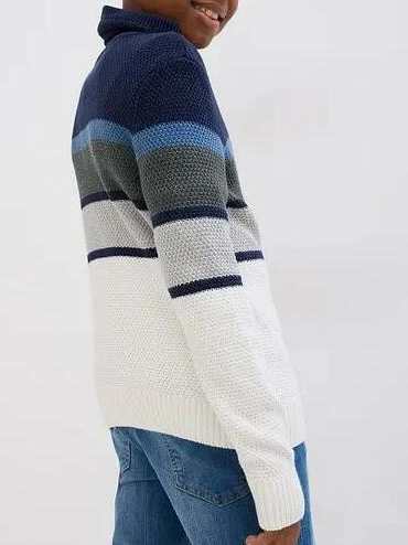 SWETER Z GOLFEM CHŁOPIĘCY