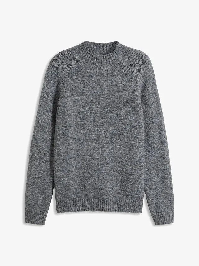 SWETER MĘSKI Z OKRĄGŁYM DEKOLTEM