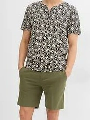 T-SHIRT MĘSKI V-DEKOLT PLUS SIZE BAWEŁNA
