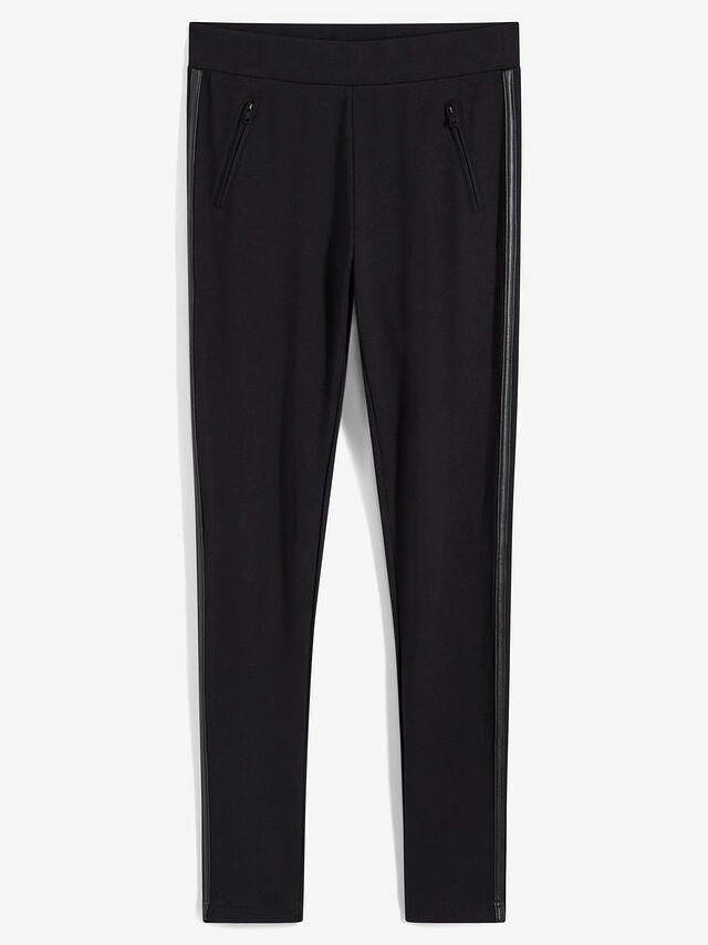 LEGGINSY Z WSTAWKAMI PO BOKACH