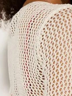 BOLERKO PLUS SIZE DŁUGI RĘKAW WIĄZANIE