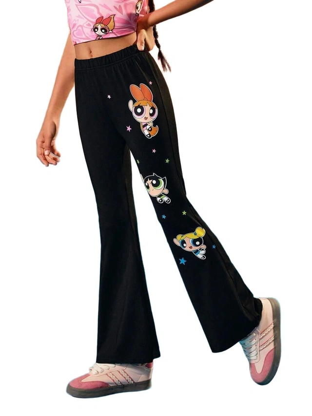 LEGGINSY Z NADRUKIEM ATOMÓWKI