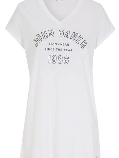 DŁUGI T-SHIRT DAMSKI