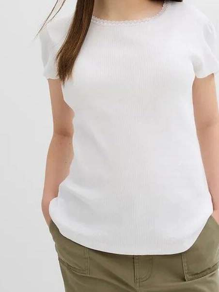 T-SHIRT DZIECIĘCY BIAŁY