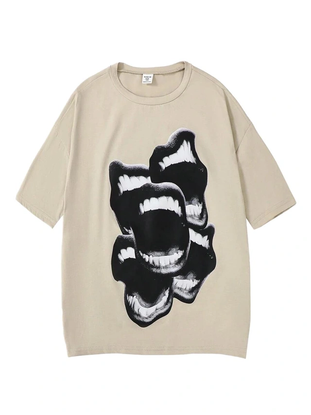T-SHIRT Z NADRUKIEM