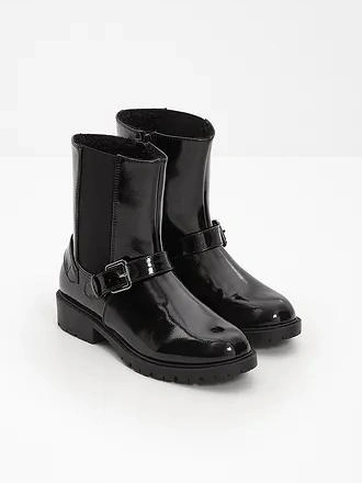 BOTKI DAMSKIE LAKIEROWANE