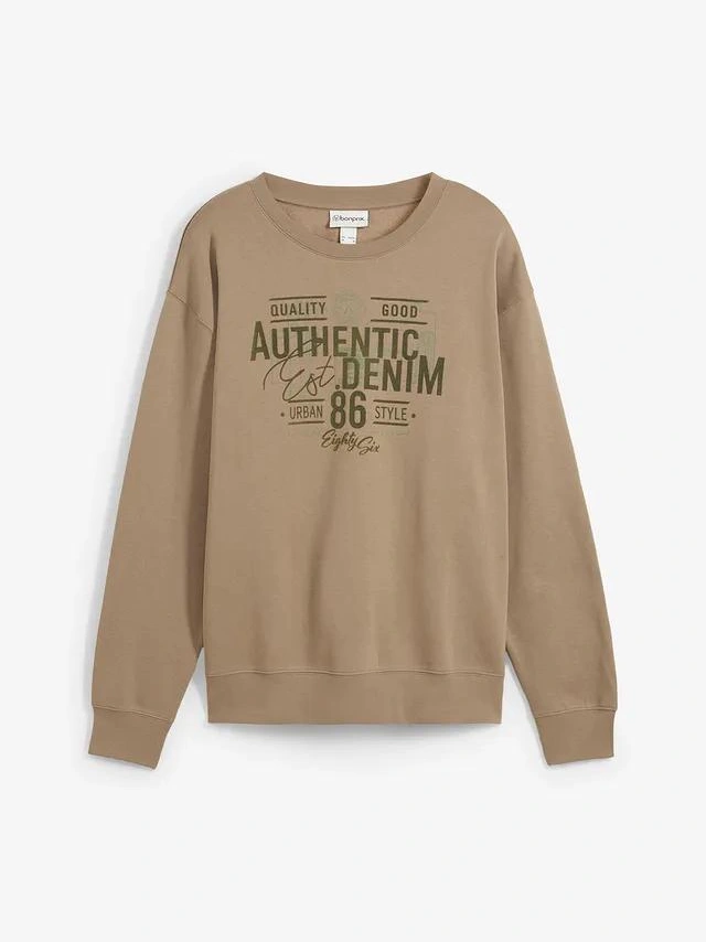 BLUZA Z NADRUKIEM MĘSKA