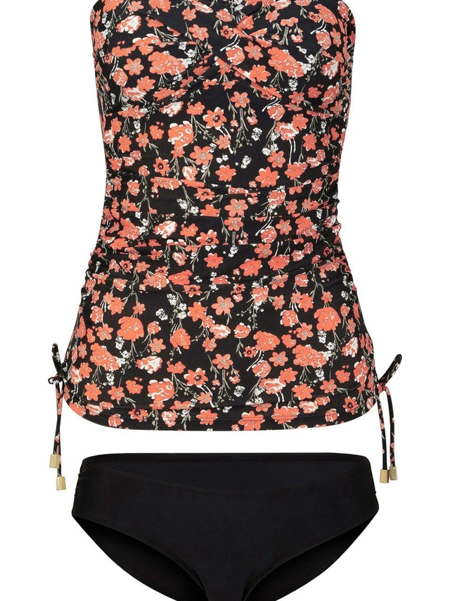 TANKINI 2-CZĘŚCIOWE W KWIATY