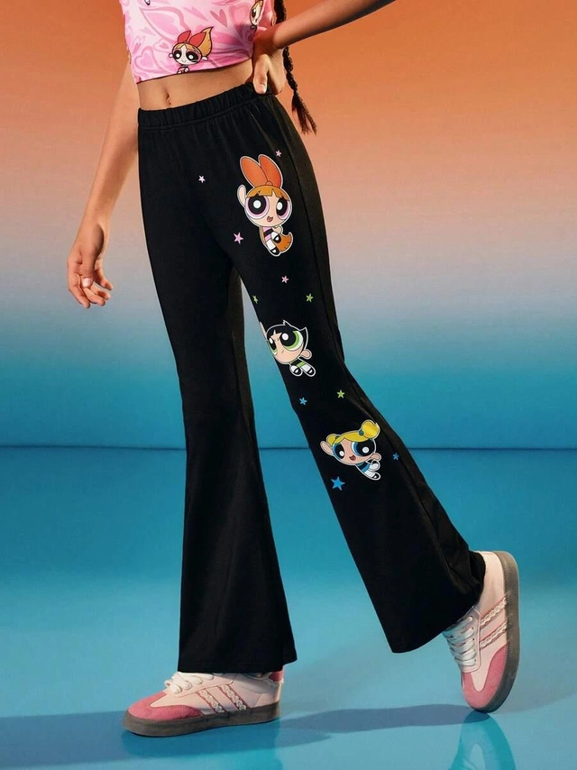 LEGGINSY Z NADRUKIEM ATOMÓWKI