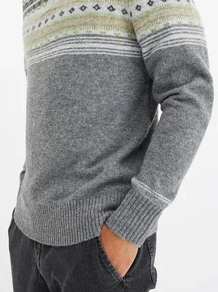 SWETER MĘSKI W NORWESKI WZÓR