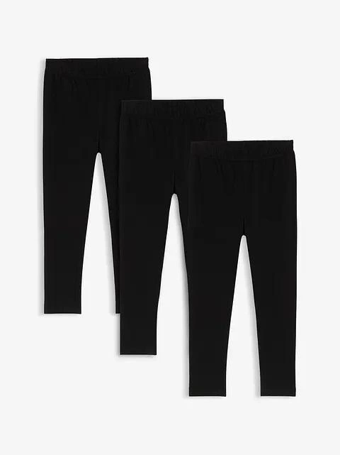 LEGGINSY DZIECIĘCE BAWEŁNIANE 3 SZT